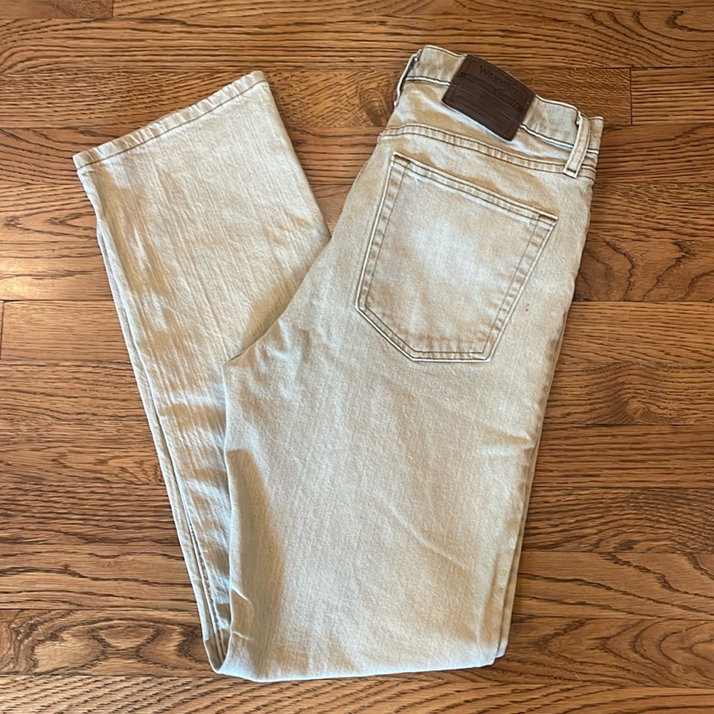Wrangler jeans, Regular Fit, men’s, 33x32, khaki colored